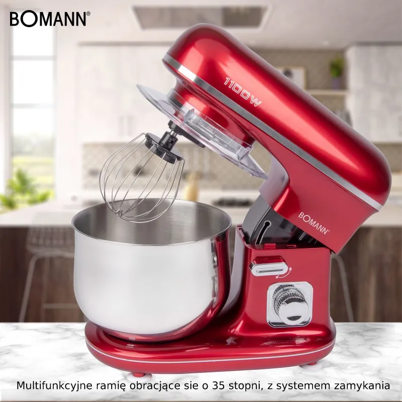  Кухонний-планетарний міксер Bomann KM 6010: Універсальний помічник на вашій кухні